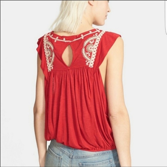 Free people Dos Segundos embroidered top - Picture 3 of 6